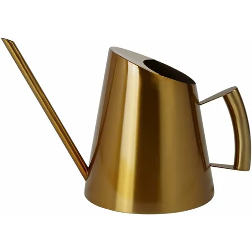 Stainless Steel Watering Can Long Narrow Nozzle 400ml Silver