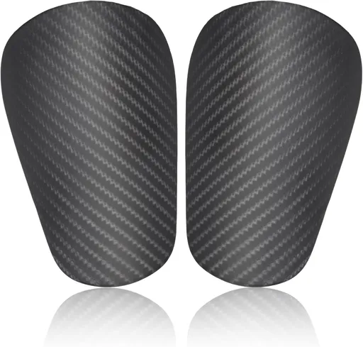 Football Shin Guards Dark Grey 9.5x4cm Youth Adult Shin Guards