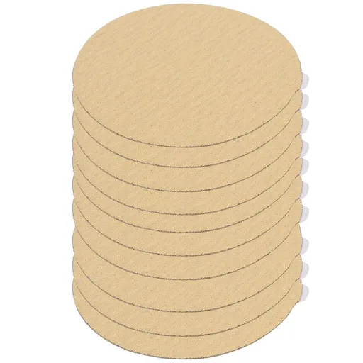 Adhesive Grinding Sandpapers Yellow Sandpaper 10Pcs For Woodworkers