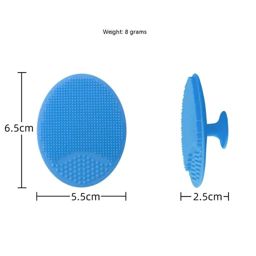 3PCS Baby Cradle Cap Brush, Silicone Massage Brush, Silicone Scrubbers Exfoliator Brush | Baby Essential for Dry Skin)