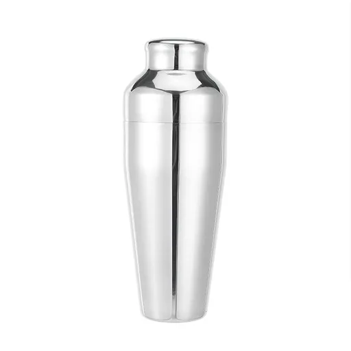 Stainless Steel Cocktail Shaker Cup 23oz with Measurement Marks | Professional Bartender Mixing Tool for Home & Bar Use | Silver 330g Barware