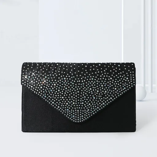 Clutch Purse Evening Bag for Women Prom Sparkling Handbag With Detachable Chain for Wedding and Party