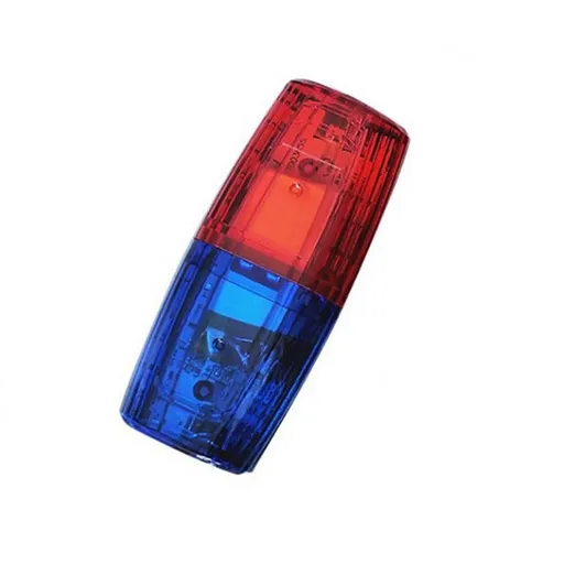 LED Burst Flash Shoulder Light Safety Clip Shoulder Strobe Warning Signal Light High Strobe Light (Red Blue) for Outdoor Rescue