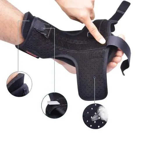 Adjustable Sleeping Stretch Boot for Plantar Fasciitis Night Foot Splint for Achilles Tendonitis, Fascia, Tendon, and Calf