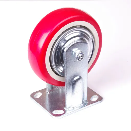 6 inch Industrial Caster Wheels Fixed Casters Castor Wheels Cart Furniture Workbench