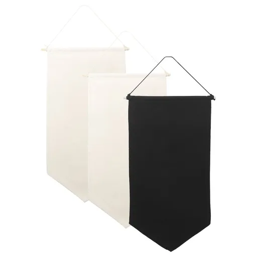 Hanging Pin Display Canvas 3 Pcs For Badge Organizer In Office
