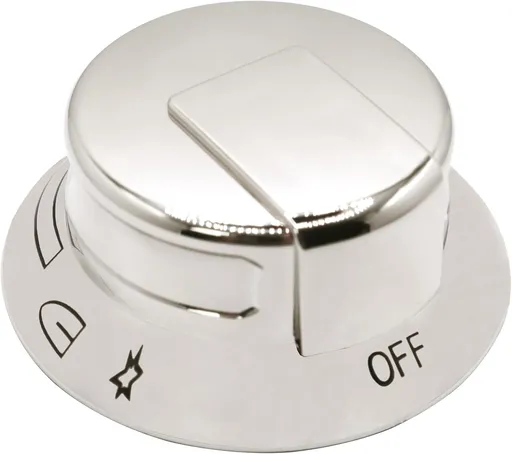 318569904 Cooktop Burner Control Knob Compatible with Frigidaire Electrolux Replaces 3514026 AP5809436 PS9495257 EAP9495257