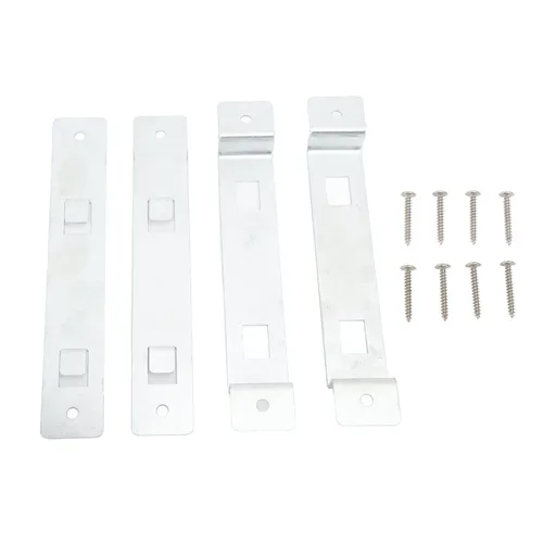 2 Set Bird House Hanger Bracket Galvanized Steel Bird House Mounting Bracket for Feeders Nest Boxes