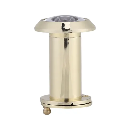 Home Security Optical Glass Wide Angle Door Viewer Door Scope Viewer (Gold)