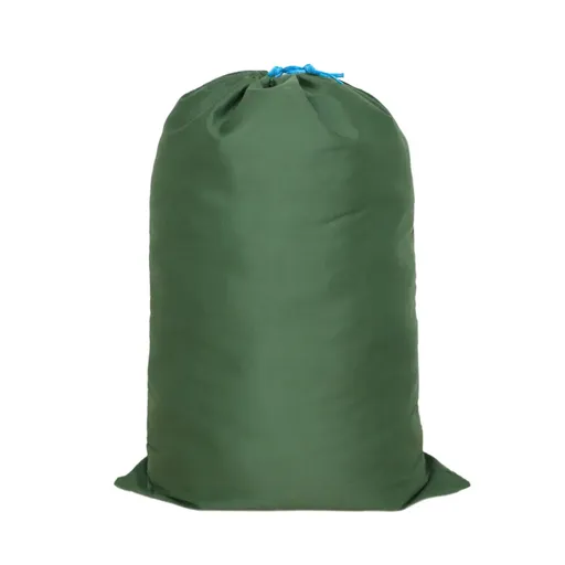 Canvas Drawstring Large Bag Pouch Clothes Craft Storage Laundry - Green-48X80cm