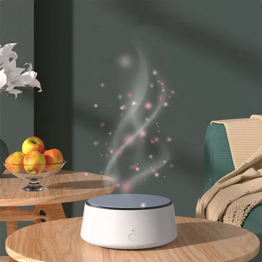Portable Car Aromatherapy Machine Essential Oil Diffuser Breath Freshener Battery Operated for Home Office Travel