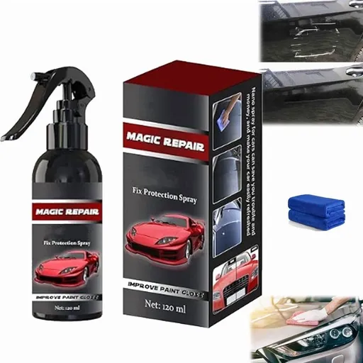 Car Scratch Repair & Polishing Spray, Car Scratchs Repair Spray, Deep Shine Restorer for Automotive RV Exterior Restoration