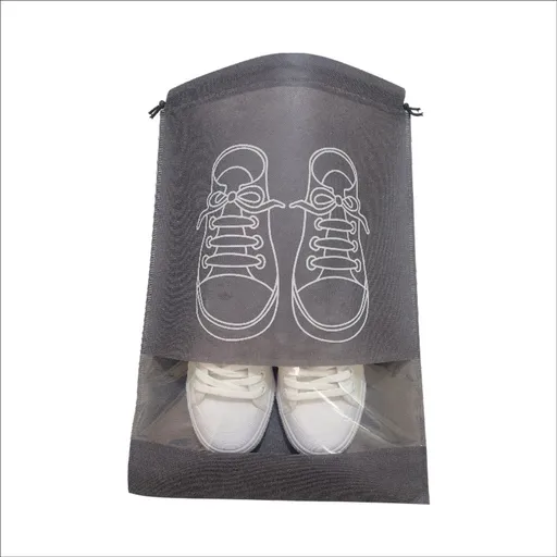 Shoe Storage Bags 5-piece – Non-woven, 36x45 cm, home/travel