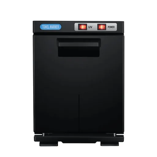 5L Mini UV Sterilizer Cabinet Electric Towel Warmer Black