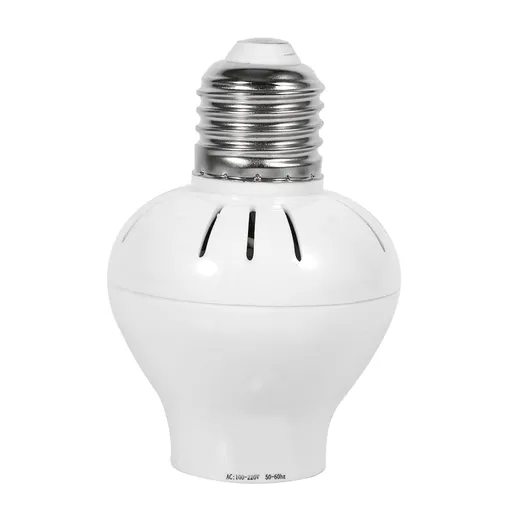 E27 Microwave Radar PIR Motion Sensor LED Light Bulb Switch Socket Lamp Holder AC 100‑240V