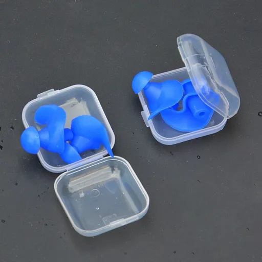 Sleeping Ear Plugs,Ear Protection， Soft Earplugs Sport Plugs Silicone Earplug Diving Water Sports Swimming Pool Accessories（2pcs）