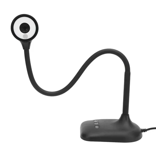 USB Document Camera 2K 5MP Autofocus Image Invert USB Webcam Visualizer with LED Light for Remote Work Teaching