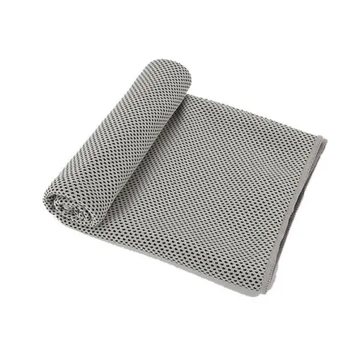 Cooling Towel Sports Ice Scarf Quick Dry Breathable Gym Fitness Golf 1pc - Grey