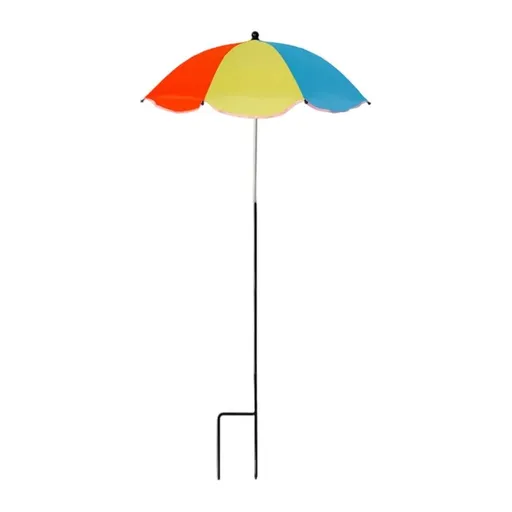 Umbrellas for Outdoor Plants, Large Garden Umbrella Shade Upgraded Adjustable Angle Height for Potted Garden Beds