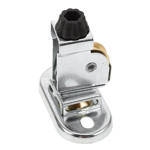 Metal Clothes Drying Line Pulley Plated Silver with Convenient Handcrank for Home