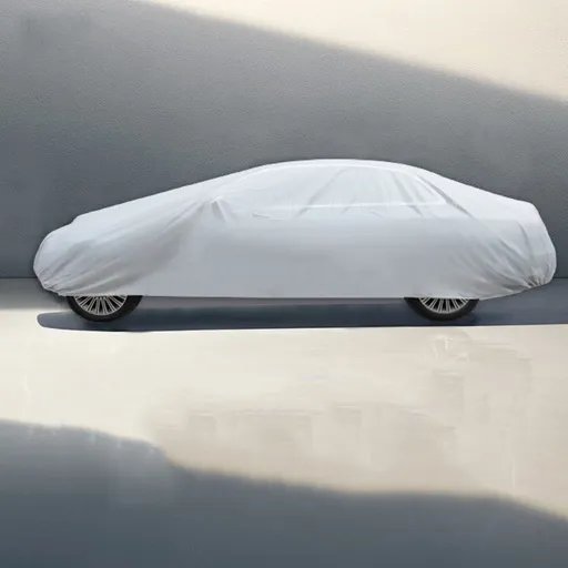 Car Cover Universal Fit - Lightweight All-Weather Protection Water & Scratch Resistant Fabric for Cars Trucks SUVs, Size S