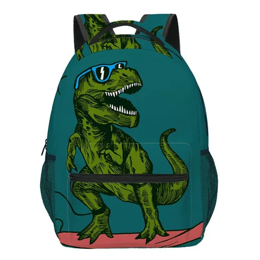 Dinosaur Surfer Toddler Backpack Kindergarten Preschool Kids Bag for Boys Girls for Students Boys Girls School Bag Travel