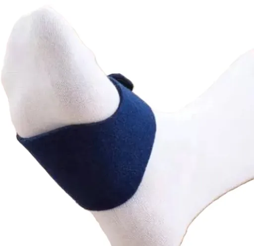 Elastic Midfoot Support Cushions | Arch Brace | Insoles for Flat Feet | Brace for Flat Feet | Adjustable | Black | 2 Pieces