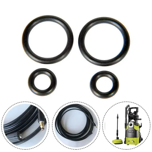 High Pressure Washer O-Ring Kit Replacement Sealing Rings For Hose And Trigger Handle Connection Durable Rubber Gaskets 4 Pack YIWEI