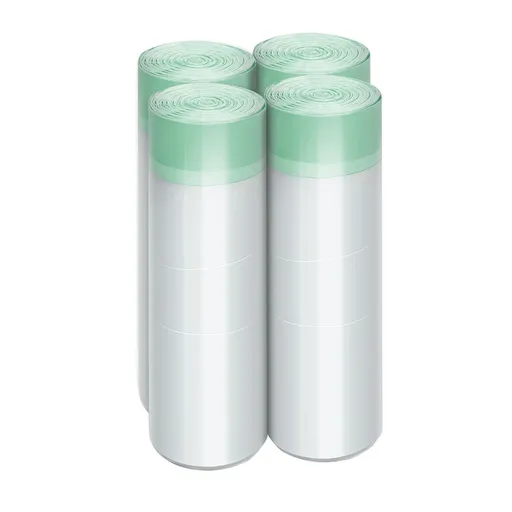 100pcs Trash Bag 13 Gallon Multipurpose Leak Proof Heavy Duty Garbage Bag with Scent for Living Room Kitchen Toilet Vainiglia