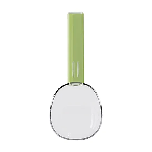 Flour Scoops for Canisters, Grain Scoop Measuring Cups, Food-Safe Kitchen Utensils, Multi-Purpose Flour Scoop for Canisters, Rice Spoon Green