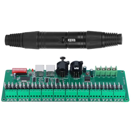 30CH DMX512 Constant Decoder LED Controller Decoder for LED Strip Light Stage Bar Supplies 5-24V