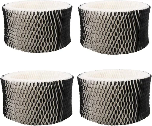 HWF62 Humidifier Filter Replacement, Compatible with for HWF62CS HWF62D SF212, Fits Sunbeam Models SCM1100, SCM1701, SCM1702, SCM1762(4 Pcs) -
