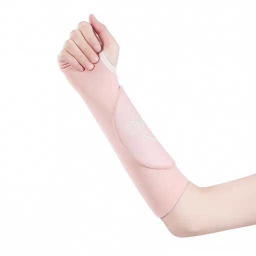 Volleyball Arm Guards Nylon The one who leaps Volleyball arm guards [pink] xl size pair [suitable for weight 75-95kg]