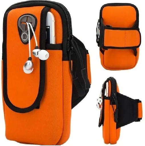 Universal Running Armband, Arm Cell Phone Holder, Fitness and Gym Workouts, Compatible with all regular size phones