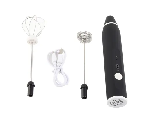 Milk Frother, USB Electric Coffee Foam Maker, Blender Mixer, Mini Handheld Egg Beater