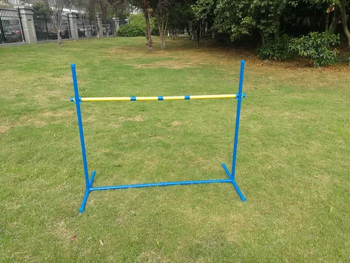 YES4PETS 4 x Portable Dog Puppy Training Practice Jump Bar Poles Agility Post
