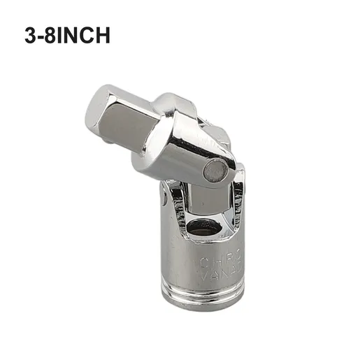 Universal Joint Socket Swivel Drive Adapter Reducer For Ratchet Extension Bar Repair Cars Wrench Sockets 1-4Inch Smile Home 3/8In