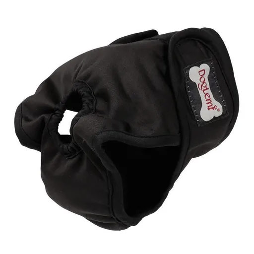 Female Dog Puppy Nappy Diapers Wrap Band Sanitary Pants Underpants XS-XL Black - L