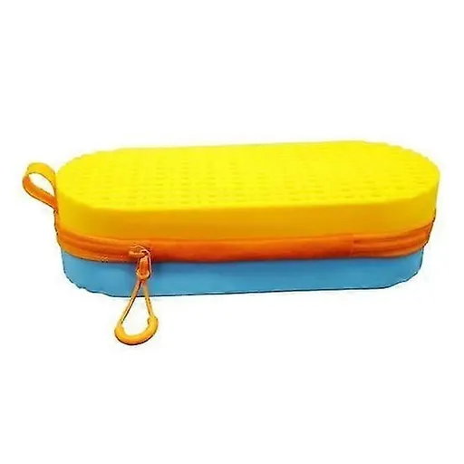 Silicone Swimming Goggle Case with Drain Hole, Lightweight Shockproof Goggle Protective Box