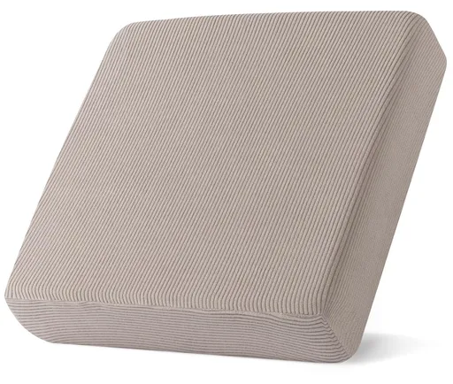 Elastic sofa cushion cover is used for chair cushions, furniture protectors, seat cushions, and sofa covers (Single seat brown)