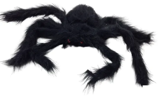 FAKE GIANT SPIDER Large Big Halloween Accessory Party 35cm x 25cm Huge Insect