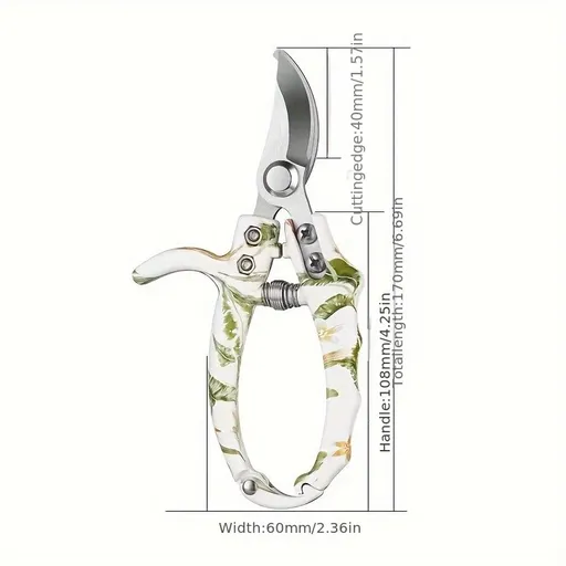 Garden and Horticulture Scissors | Pruning Shears | Indoor Potted Plant Scissors | Branch Trimming Tools | Manual Pruning Shears | Labor-saving Scissors Curved Blade