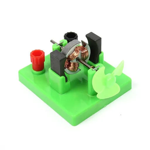 DIY DC Electrical Motor Assemble KIT - Science Lab Educational Physics Learning Experiment Toy for Kids Electrical Motor