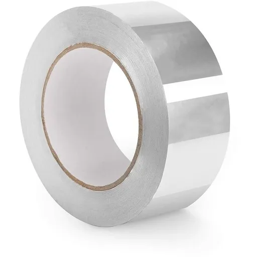 1 Roll Aluminum Adhesive Tape, High Temperature Waterproof Sealing Tape, 50 mm x 50 m
