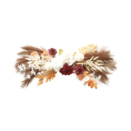 Wedding Decoration Arch Flower Welcome Water Sign Flower Artificial Flowers Swag