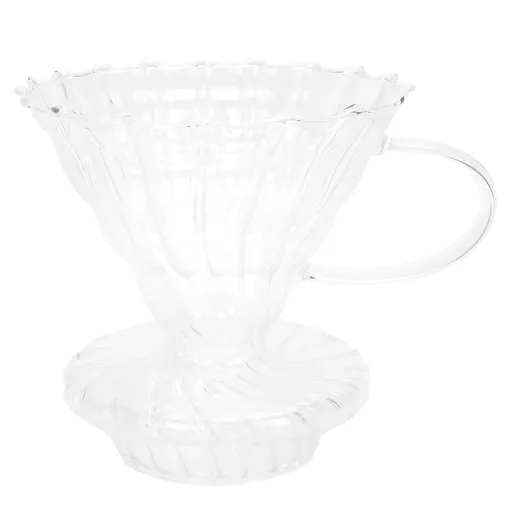 Glass Pour Over Coffee Dripper Cone Filter Cup Coffee Machine Accessories Home Office Use