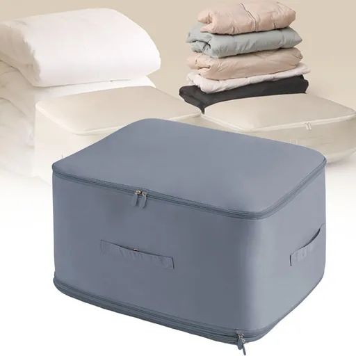 Ultra Space Saving Self Compression Organizer, Space Saving Self Compression Organizer for Comforters, 2024 New Self Compression Moving Organizer Bags Heavy Duty Moving Bags (Blue, X-Large)