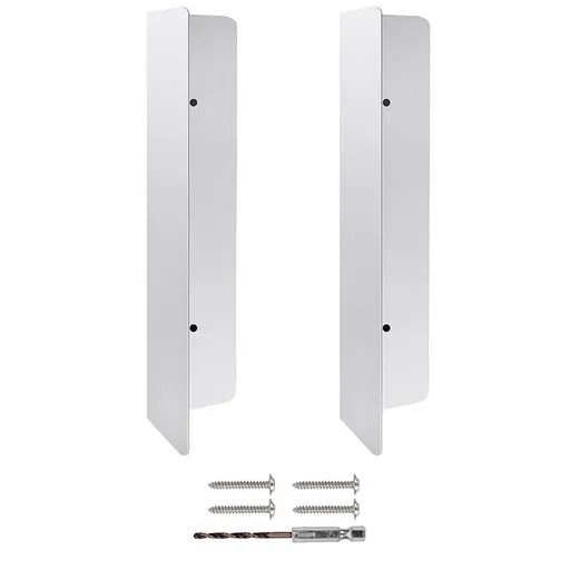 2 Pcs Garage Door Seal Mouse Guard, Heavy Duty Stainless Steel Garage Door Mouse and Snake Guard, Solution