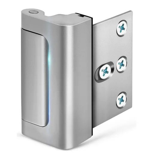 2PC Home Security Door Reinforcement Lock, Childproof Safety Door Lock Latch Inside Stopper, Add High Security
