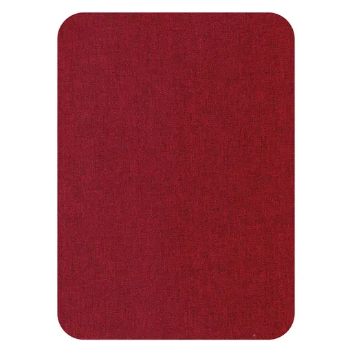 1 Pack Linen Repair Patches, self adhesive coarse fabric patches for sofas and linen clothing, Red, 8 x 11 inches